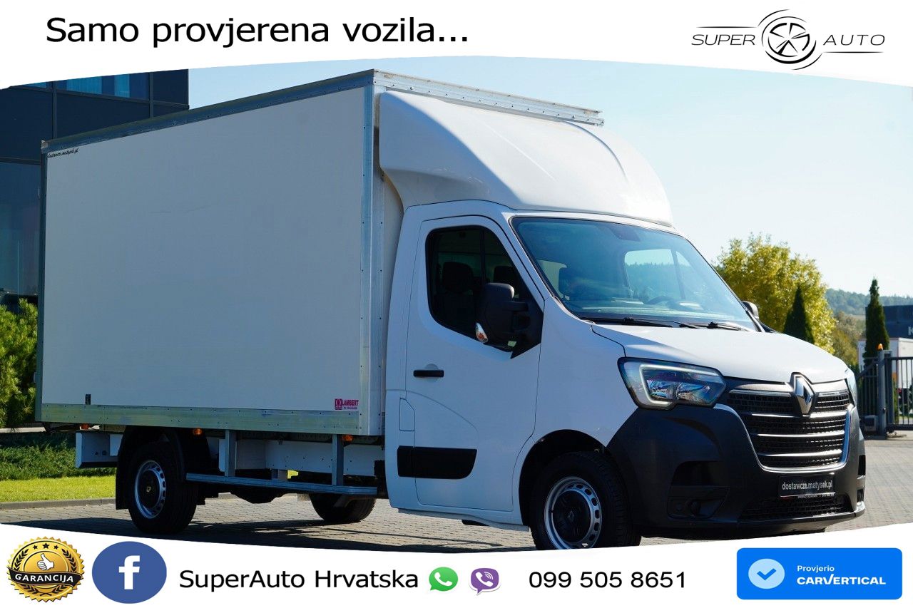 Renault MASTER / KONTENER - 4,25 M / SPROWADZONY / EURO 136 KS