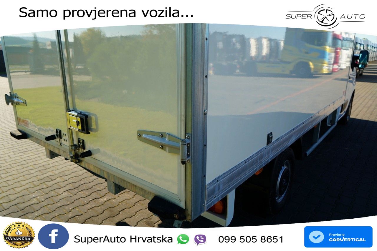 Renault MASTER / KONTENER - 4,25 M / SPROWADZONY / EURO 136 KS