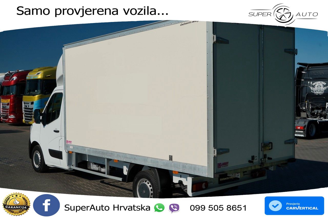 Renault MASTER / KONTENER - 4,25 M / SPROWADZONY / EURO 136 KS