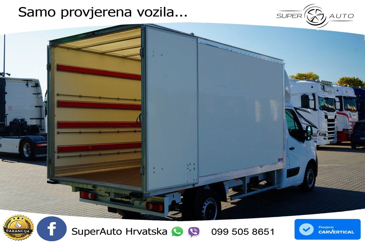 Renault MASTER / KONTENER - 4,25 M / SPROWADZONY / EURO 136 KS