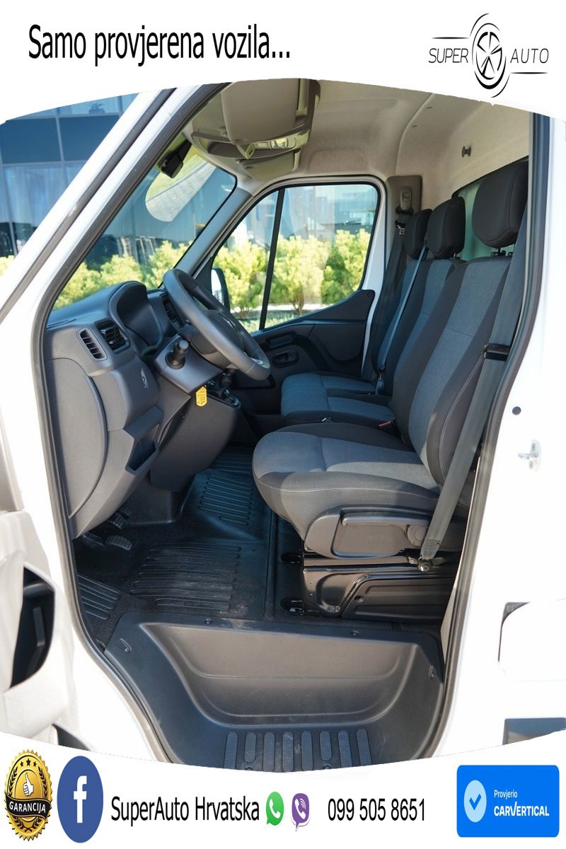 Renault MASTER / KONTENER - 4,25 M / SPROWADZONY / EURO 136 KS