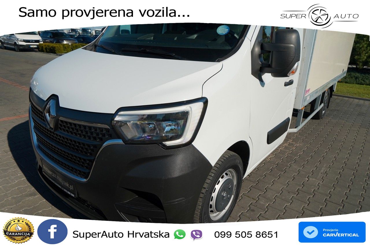Renault MASTER / KONTENER - 4,25 M / SPROWADZONY / EURO 136 KS