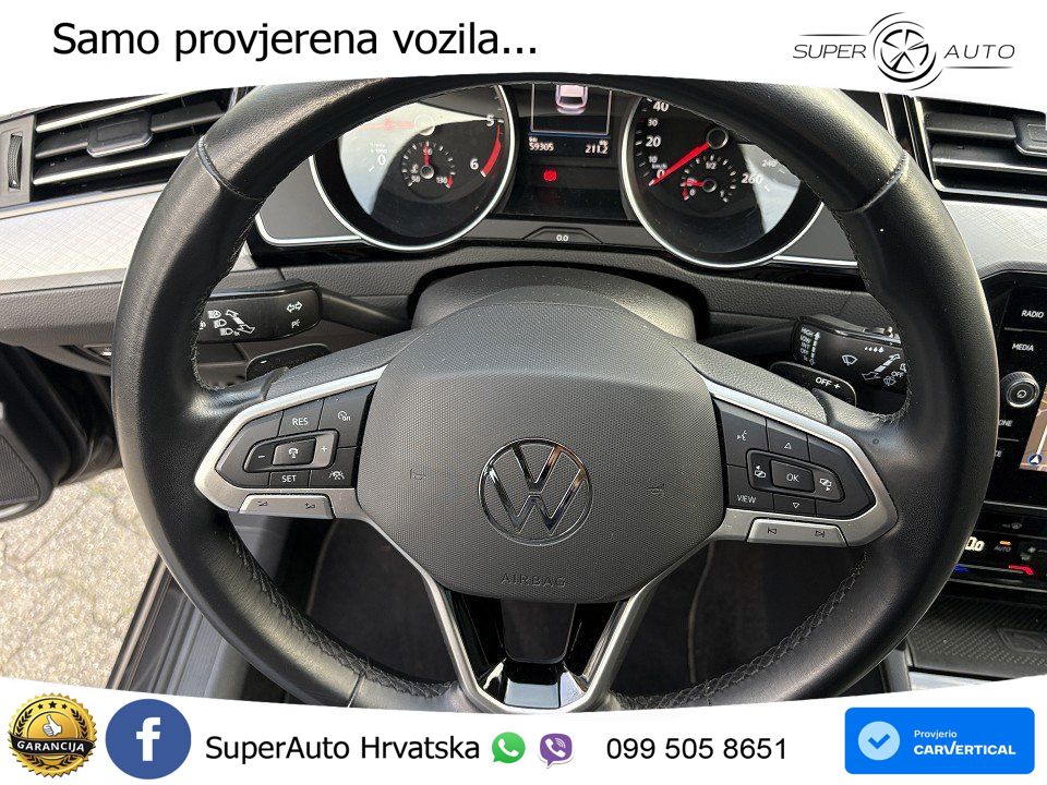 Volkswagen Passat Variant 2.0 TDI (150 KS) DSG Business LED+GR SJED+ACC