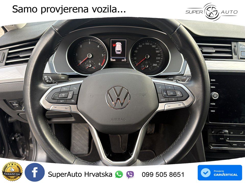Volkswagen Passat Variant 2.0 TDI (150 KS) DSG Business LED+GR SJED+ACC