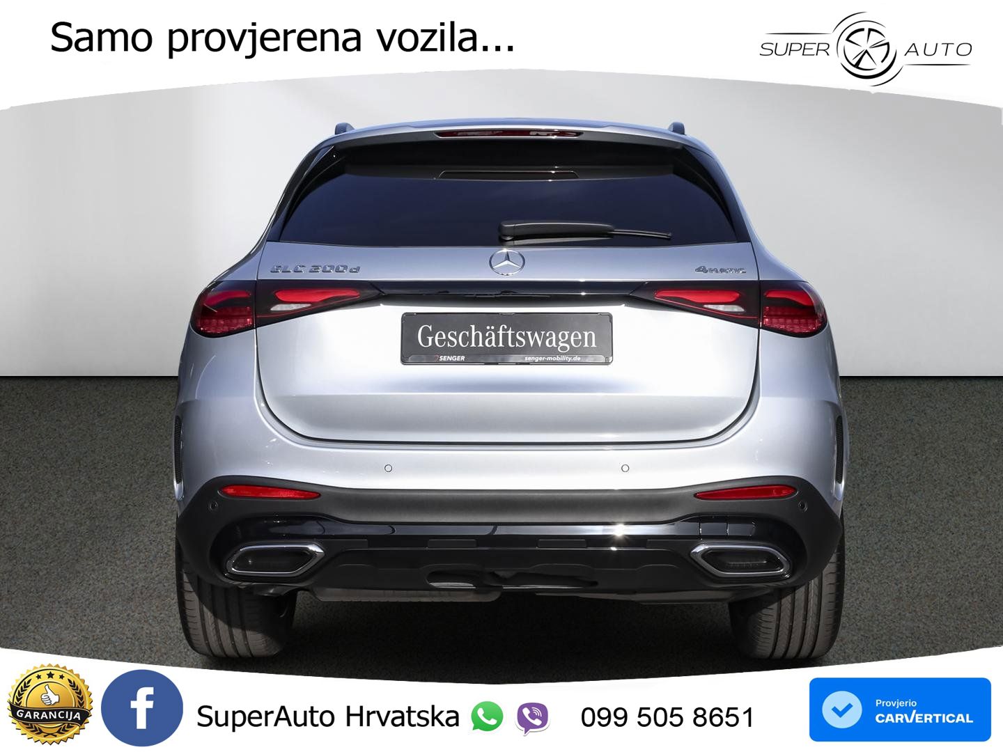 Mercedes GLC 200d (163 KS) 4MATIC 9G-TRONIC AMG LED+GR SJED+ACC