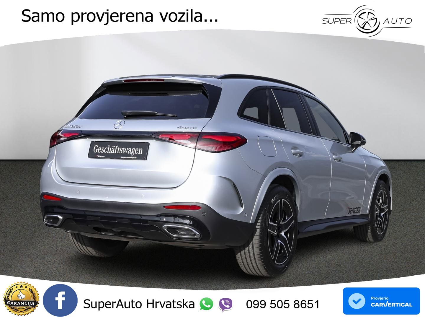Mercedes GLC 200d (163 KS) 4MATIC 9G-TRONIC AMG LED+GR SJED+ACC