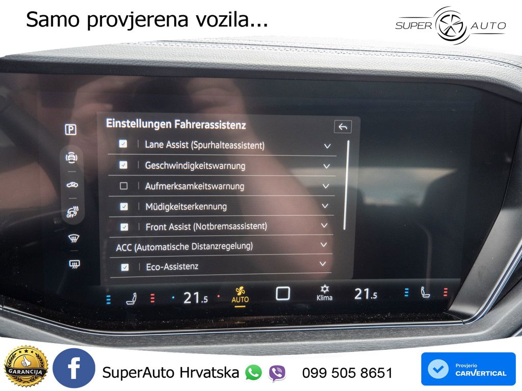 Volkswagen Touareg 3.0 V6 TDI (286 KS) 4MOTION Tiptronic ZRAČNI+ACC+GR SJED+KAM+PANO