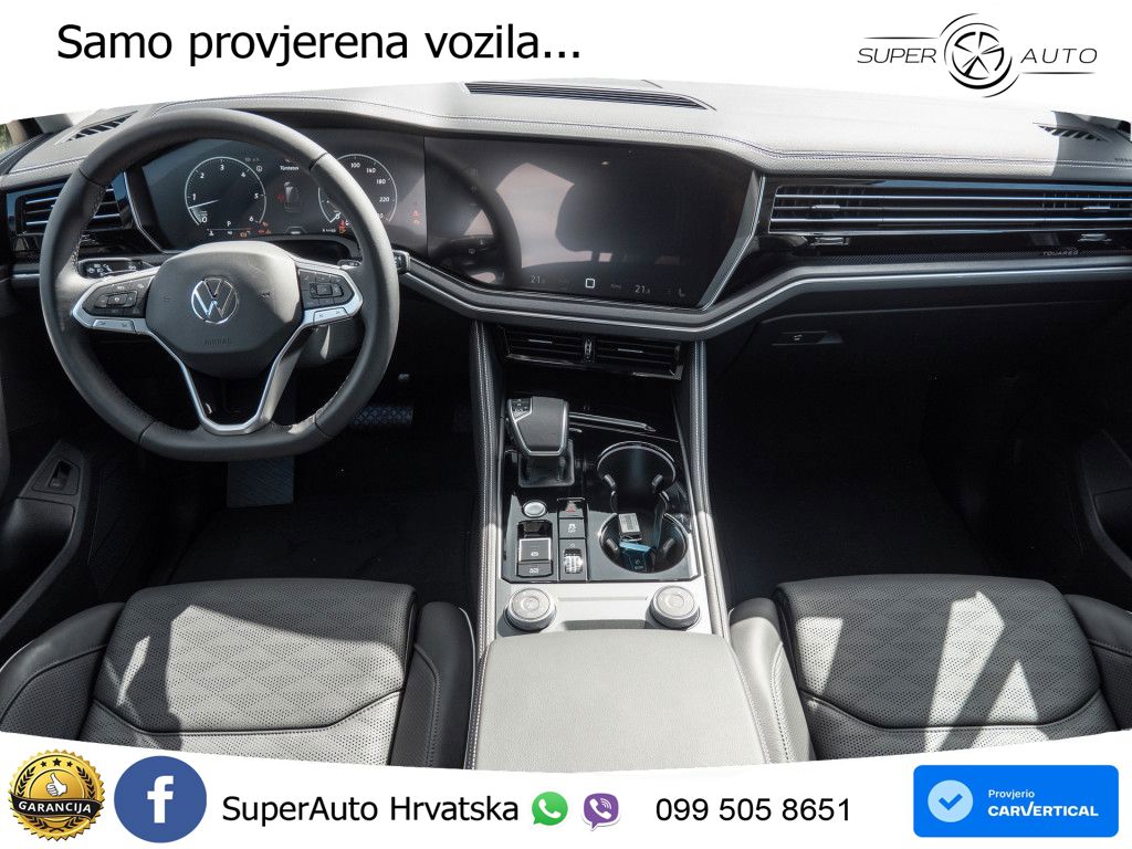 Volkswagen Touareg 3.0 V6 TDI (286 KS) 4MOTION Tiptronic ZRAČNI+ACC+GR SJED+KAM+PANO