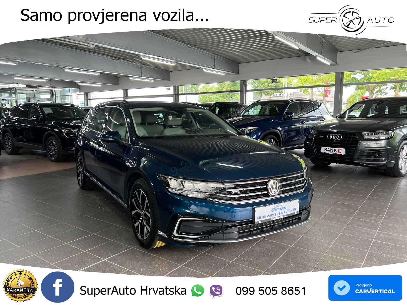 Volkswagen Passat Variant GTE 1.4 TSI (218 KS) DSG LED+GR SJED+ACC