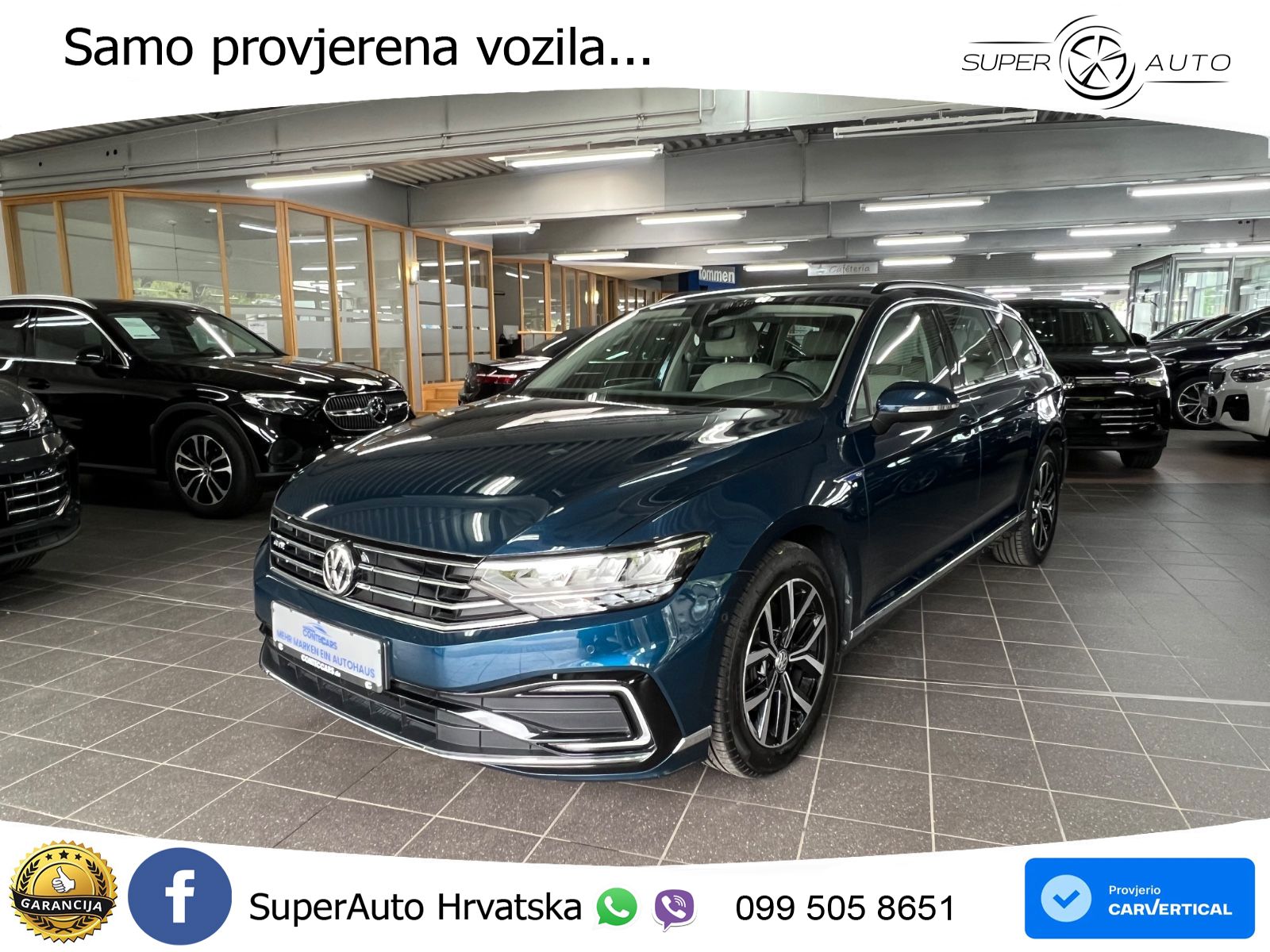 Volkswagen Passat Variant GTE 1.4 TSI (218 KS) DSG LED+GR SJED+ACC