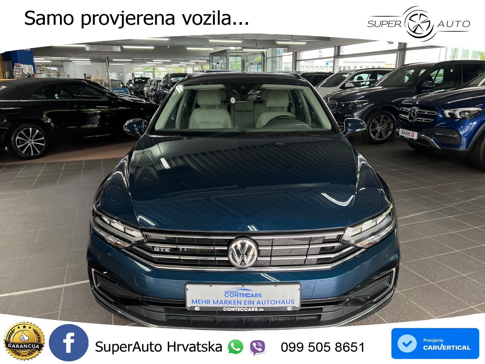 Volkswagen Passat Variant GTE 1.4 TSI (218 KS) DSG LED+GR SJED+ACC