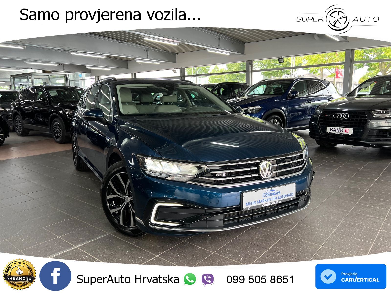Volkswagen Passat Variant GTE 1.4 TSI (218 KS) DSG LED+GR SJED+ACC