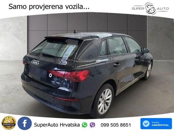 Audi A3 30 TDI (116 KS) LED+GR SJED+ACC