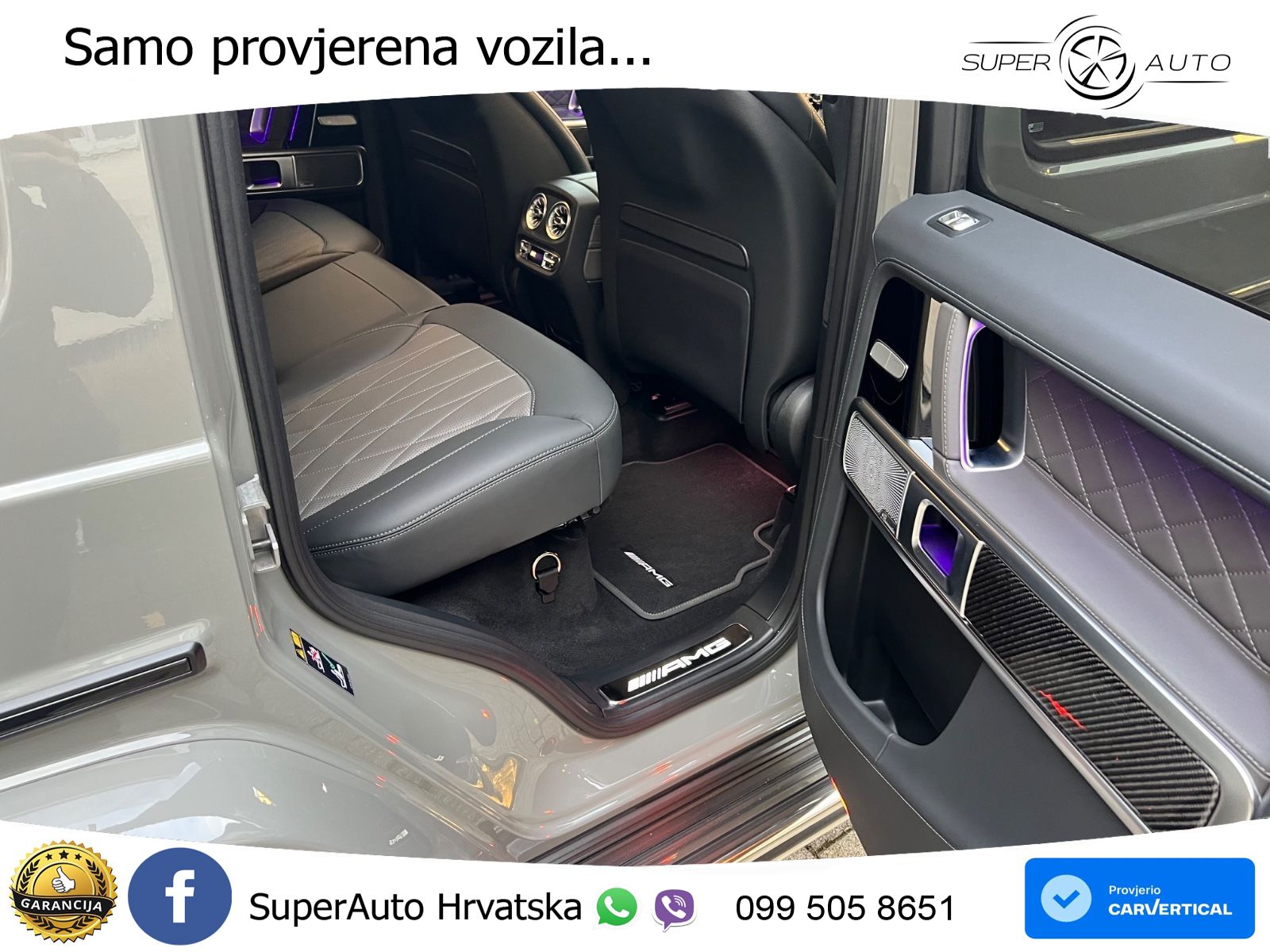 Mercedes AMG G 63 Long V8 (585 KS) 4MATIC 9G-TRONIC AMG SPEEDSHIFT TCT Manufaktur LED+GR SJED+ACC