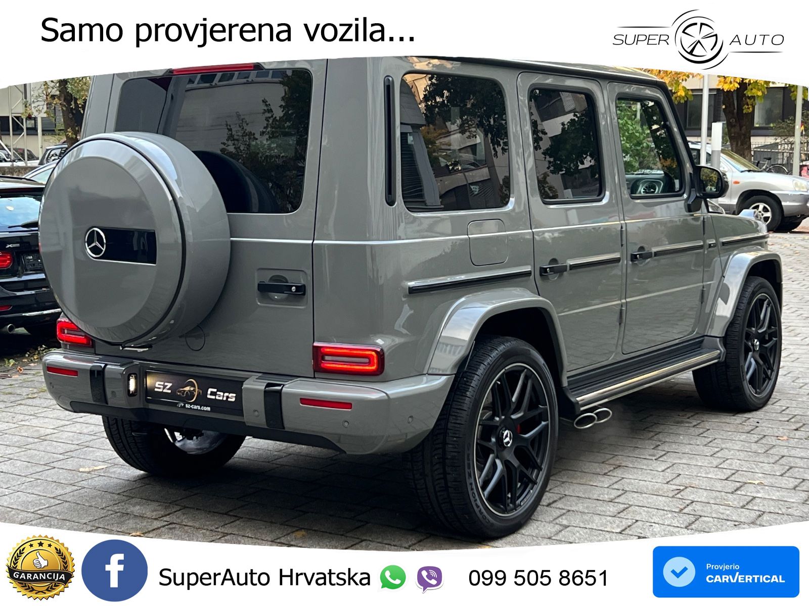 Mercedes AMG G 63 Long V8 (585 KS) 4MATIC 9G-TRONIC AMG SPEEDSHIFT TCT Manufaktur LED+GR SJED+ACC