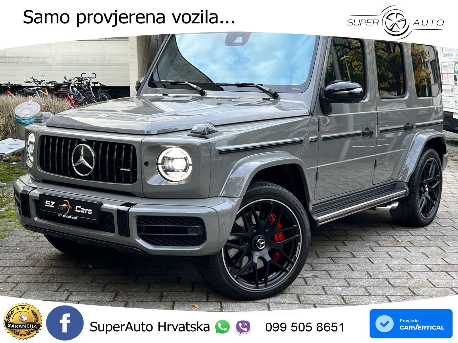 Mercedes AMG G 63 Long V8 (585 KS) 4MATIC 9G-TRONIC AMG SPEEDSHIFT TCT Manufaktur LED+GR SJED+ACC