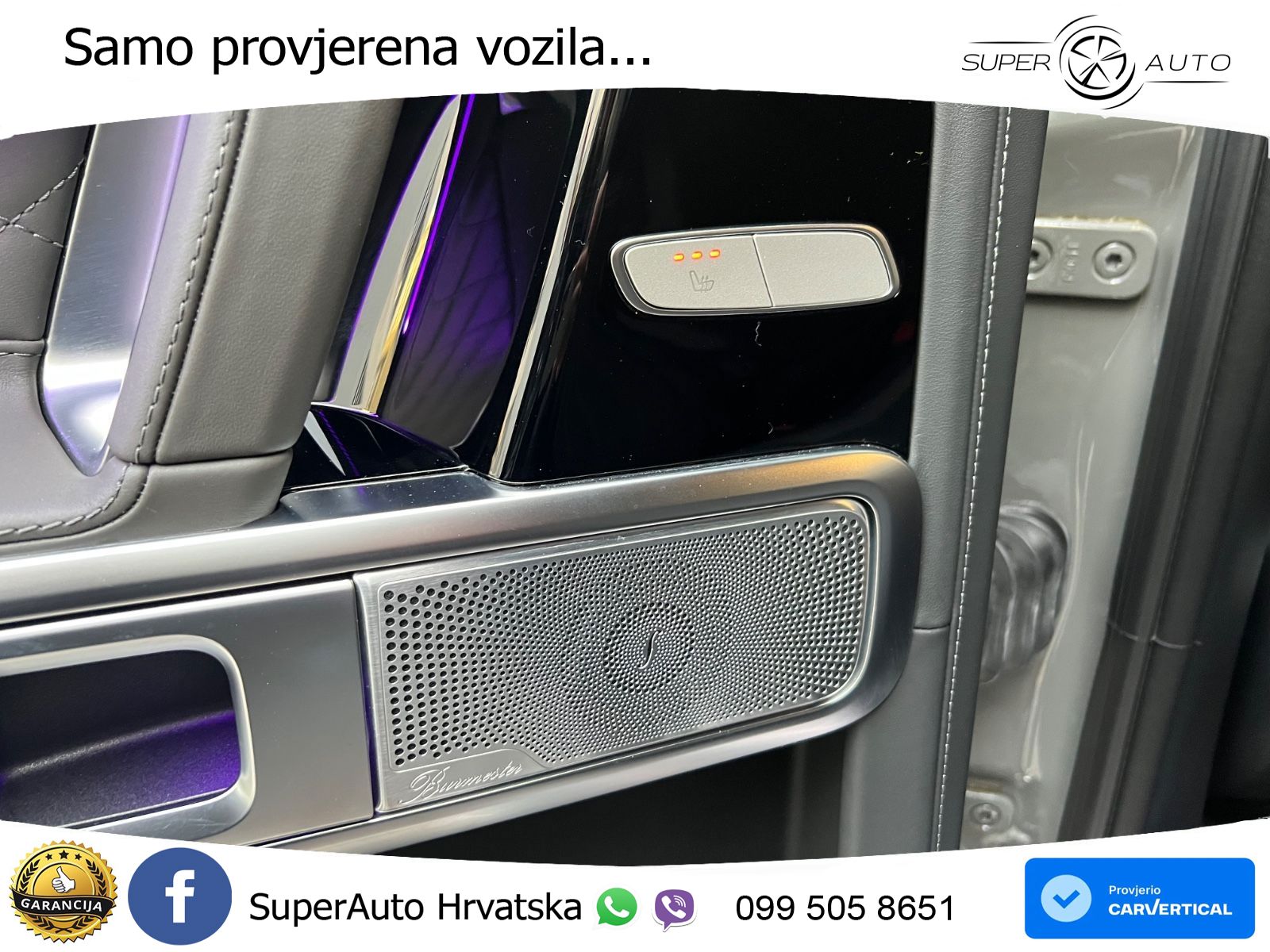 Mercedes AMG G 63 Long V8 (585 KS) 4MATIC 9G-TRONIC AMG SPEEDSHIFT TCT Manufaktur LED+GR SJED+ACC