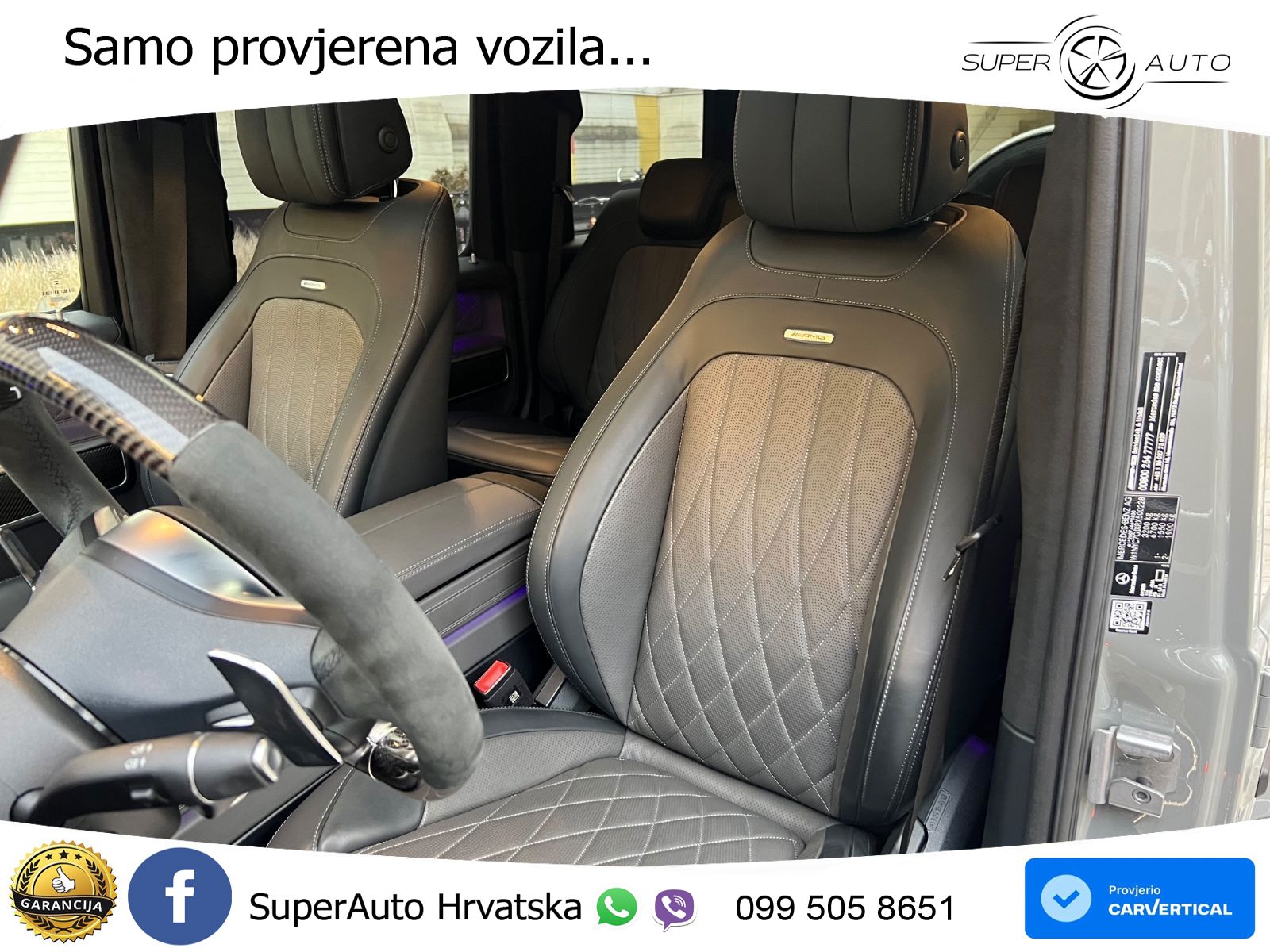 Mercedes AMG G 63 Long V8 (585 KS) 4MATIC 9G-TRONIC AMG SPEEDSHIFT TCT Manufaktur LED+GR SJED+ACC