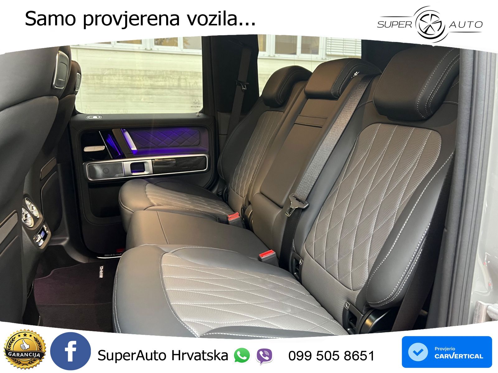 Mercedes AMG G 63 Long V8 (585 KS) 4MATIC 9G-TRONIC AMG SPEEDSHIFT TCT Manufaktur LED+GR SJED+ACC
