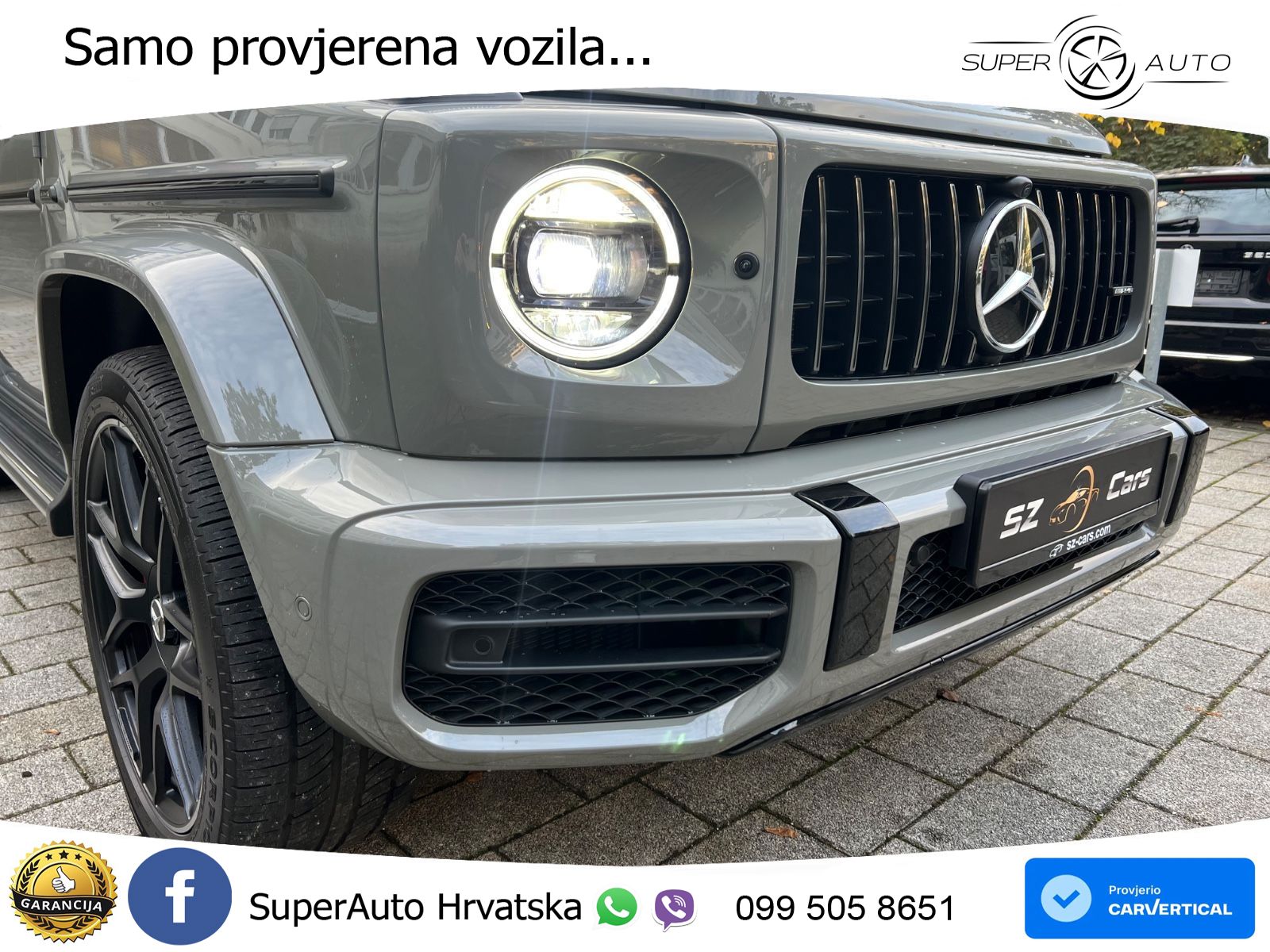 Mercedes AMG G 63 Long V8 (585 KS) 4MATIC 9G-TRONIC AMG SPEEDSHIFT TCT Manufaktur LED+GR SJED+ACC