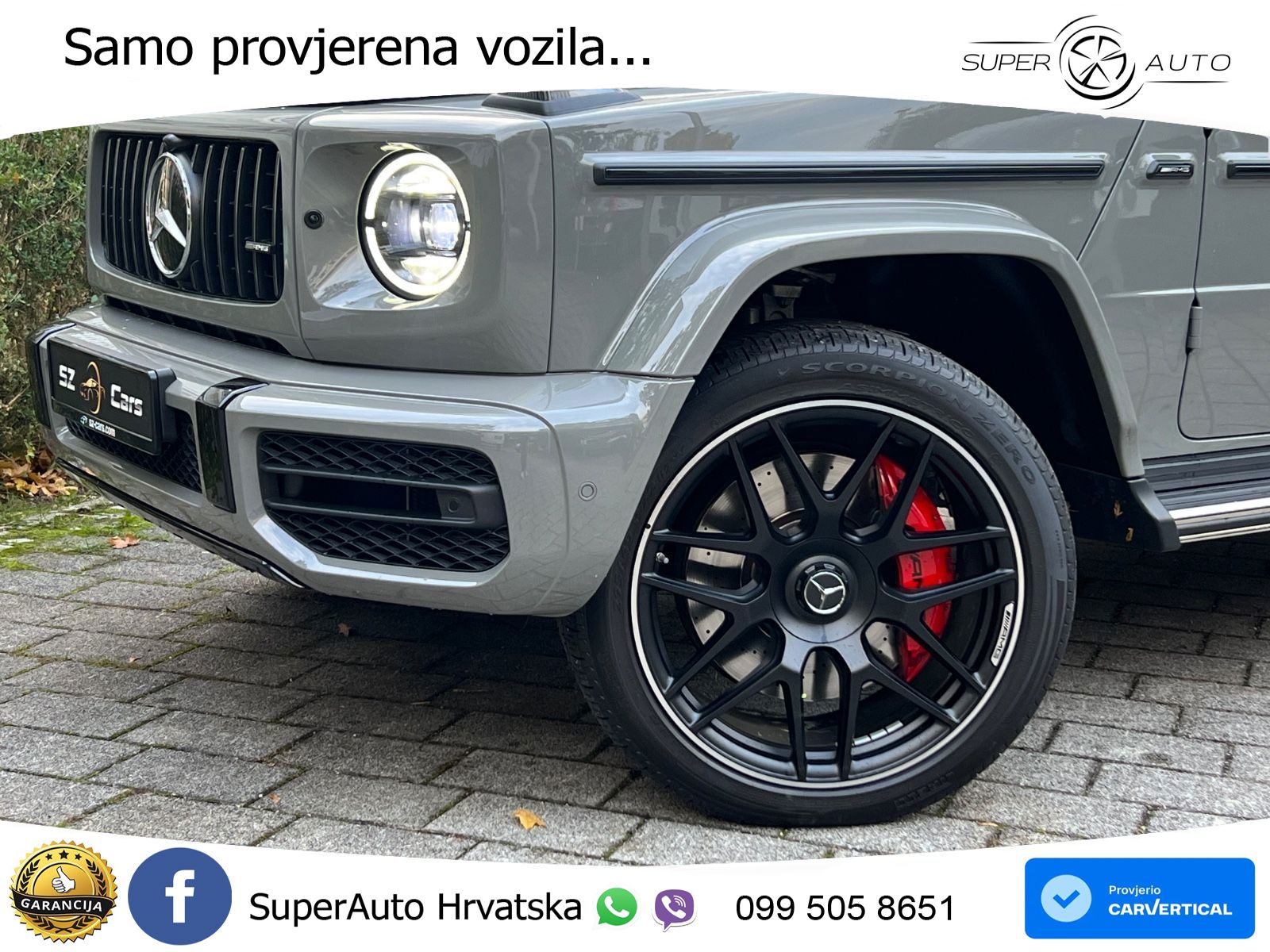 Mercedes AMG G 63 Long V8 (585 KS) 4MATIC 9G-TRONIC AMG SPEEDSHIFT TCT Manufaktur LED+GR SJED+ACC