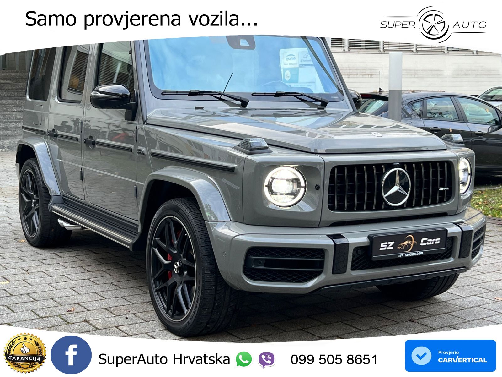 Mercedes AMG G 63 Long V8 (585 KS) 4MATIC 9G-TRONIC AMG SPEEDSHIFT TCT Manufaktur LED+GR SJED+ACC