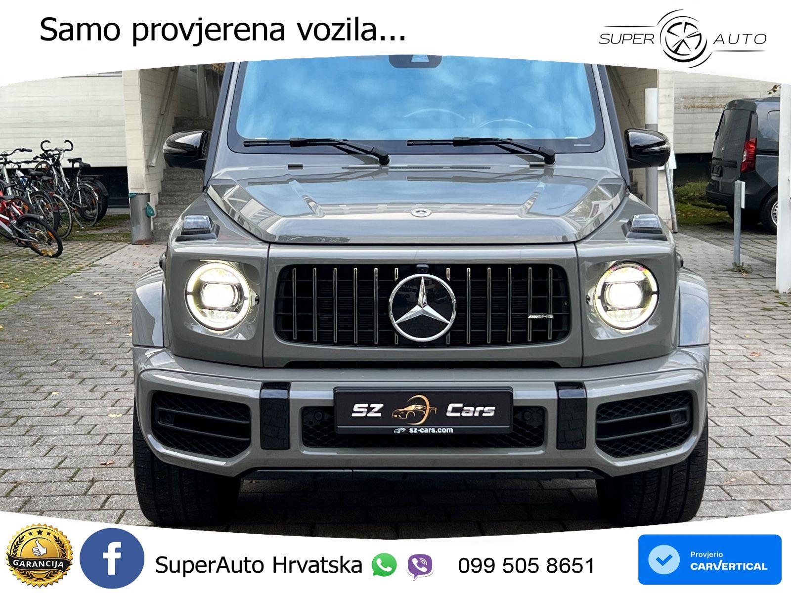 Mercedes AMG G 63 Long V8 (585 KS) 4MATIC 9G-TRONIC AMG SPEEDSHIFT TCT Manufaktur LED+GR SJED+ACC