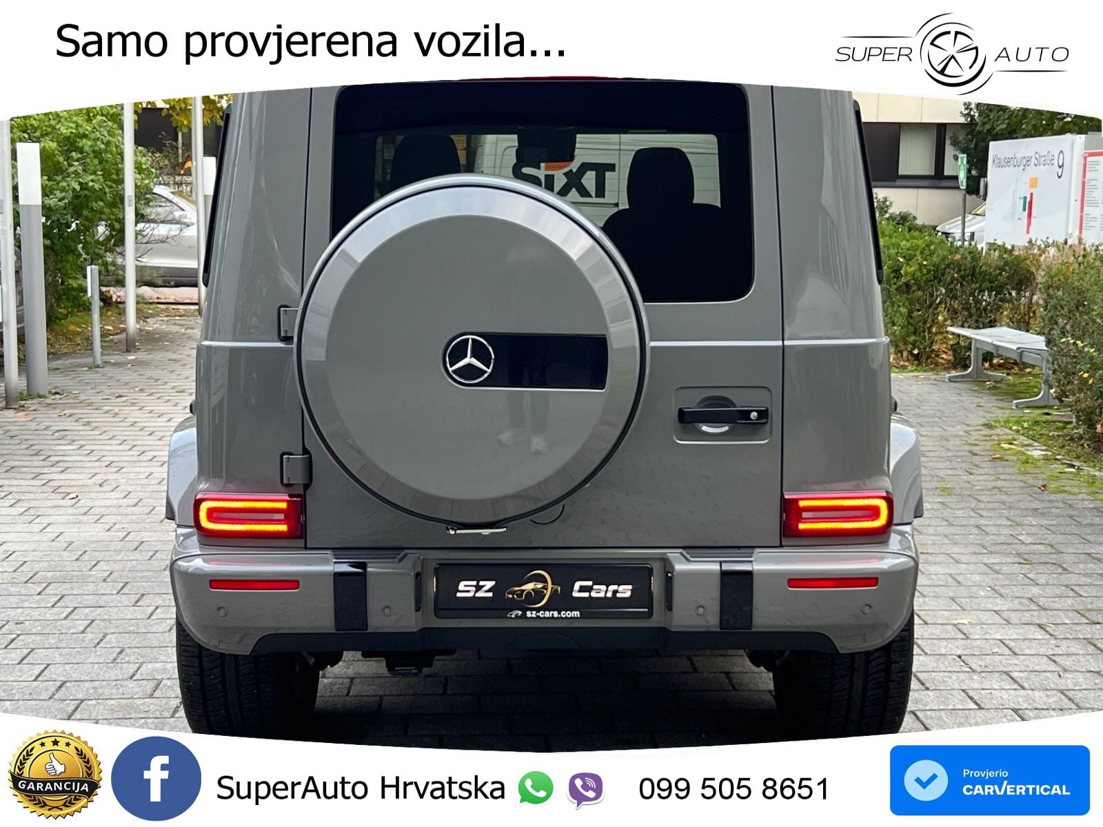 Mercedes AMG G 63 Long V8 (585 KS) 4MATIC 9G-TRONIC AMG SPEEDSHIFT TCT Manufaktur LED+GR SJED+ACC
