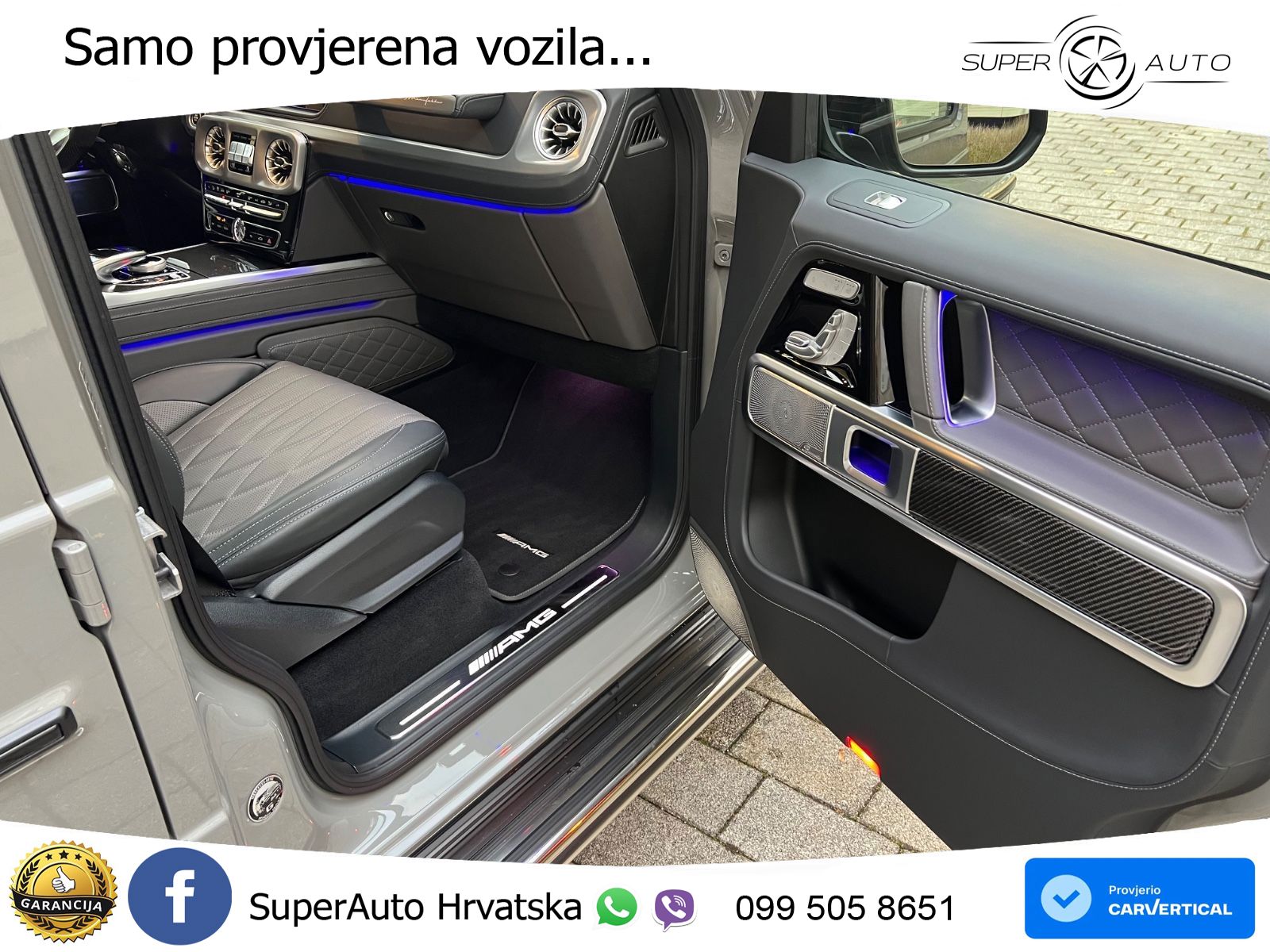 Mercedes AMG G 63 Long V8 (585 KS) 4MATIC 9G-TRONIC AMG SPEEDSHIFT TCT Manufaktur LED+GR SJED+ACC