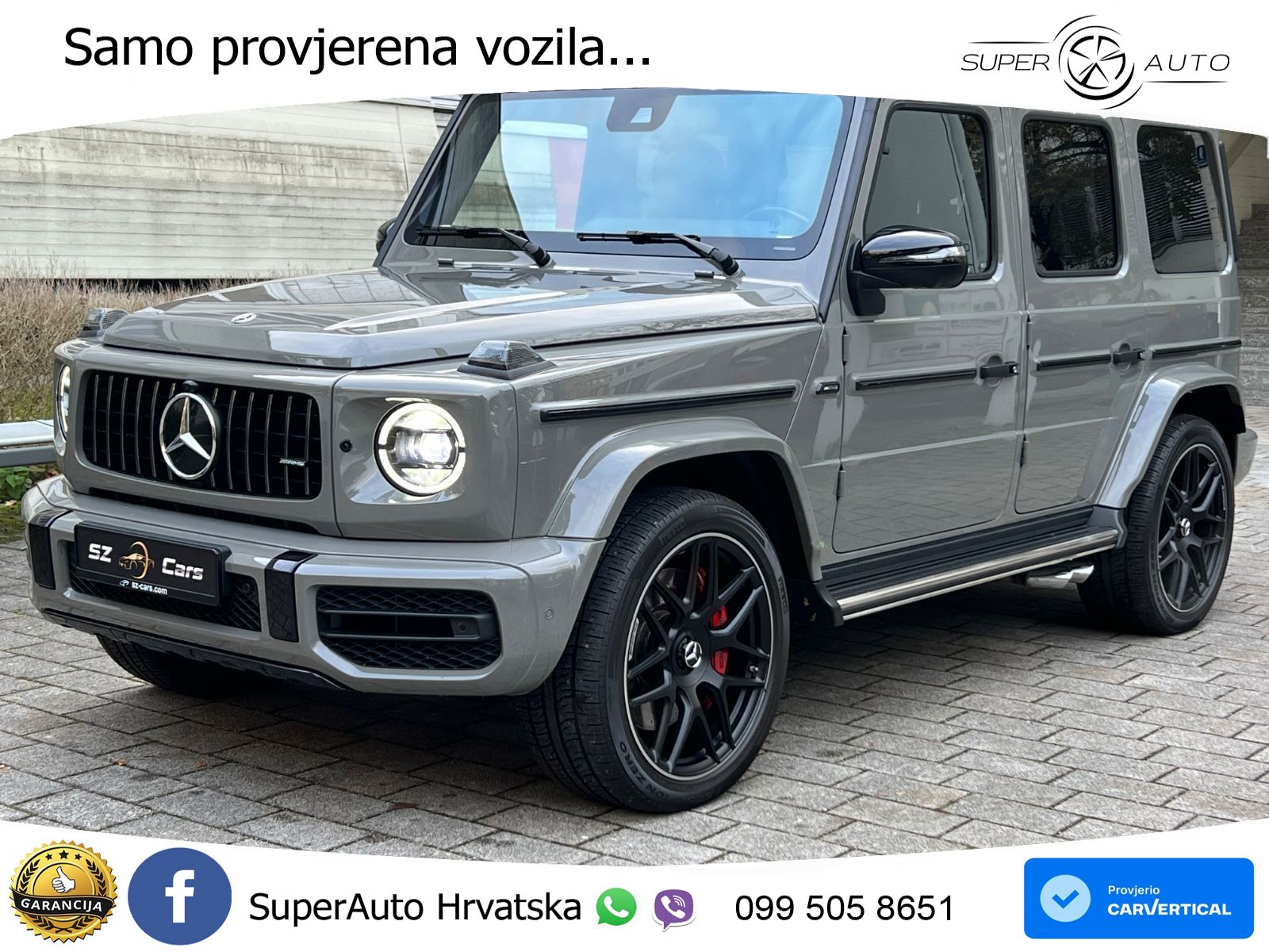 Mercedes AMG G 63 Long V8 (585 KS) 4MATIC 9G-TRONIC AMG SPEEDSHIFT TCT Manufaktur LED+GR SJED+ACC