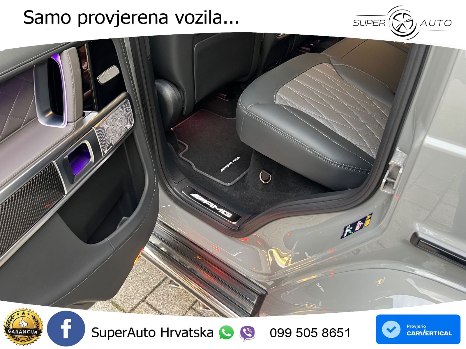 Mercedes AMG G 63 Long V8 (585 KS) 4MATIC 9G-TRONIC AMG SPEEDSHIFT TCT Manufaktur LED+GR SJED+ACC