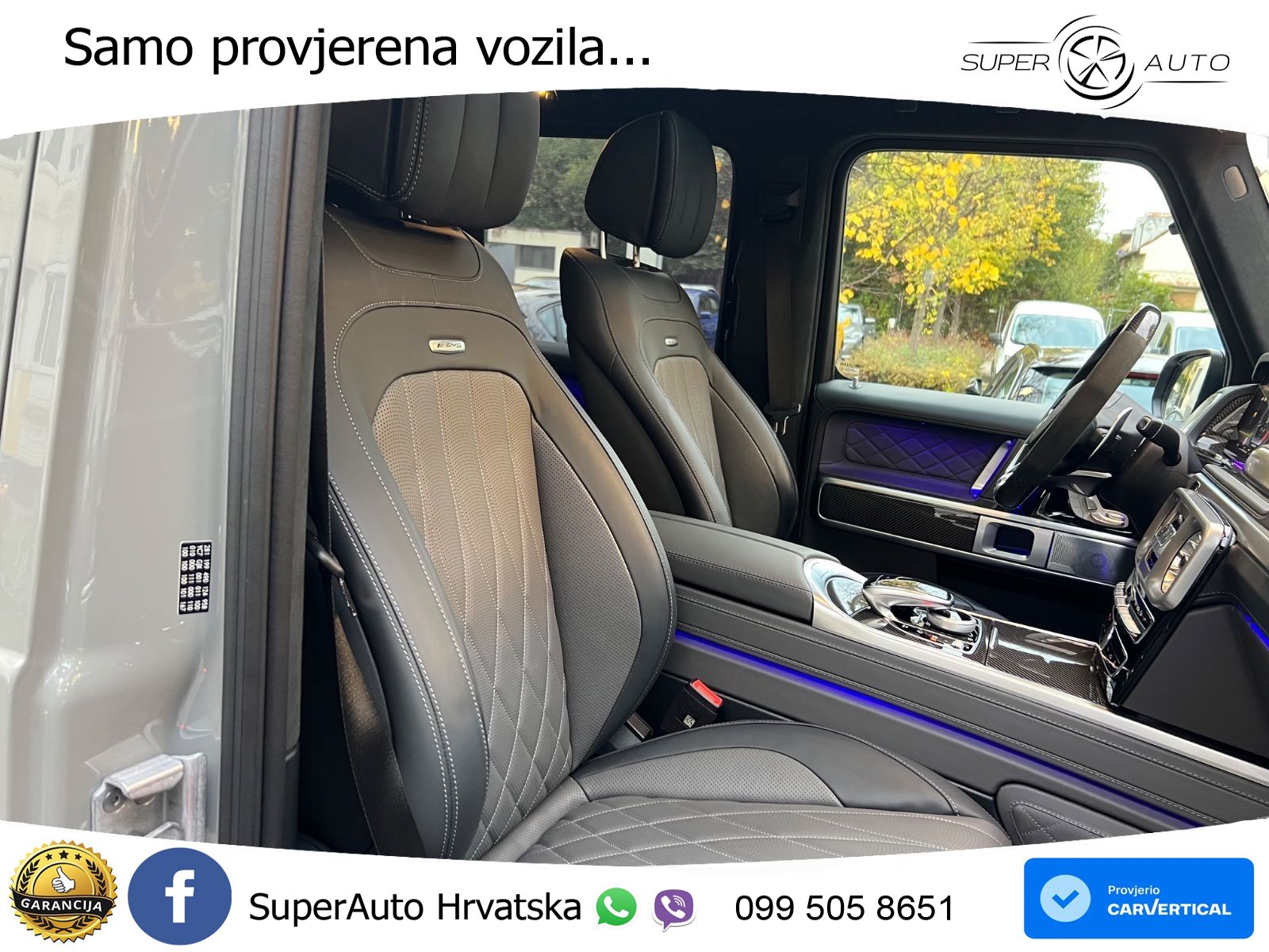 Mercedes AMG G 63 Long V8 (585 KS) 4MATIC 9G-TRONIC AMG SPEEDSHIFT TCT Manufaktur LED+GR SJED+ACC