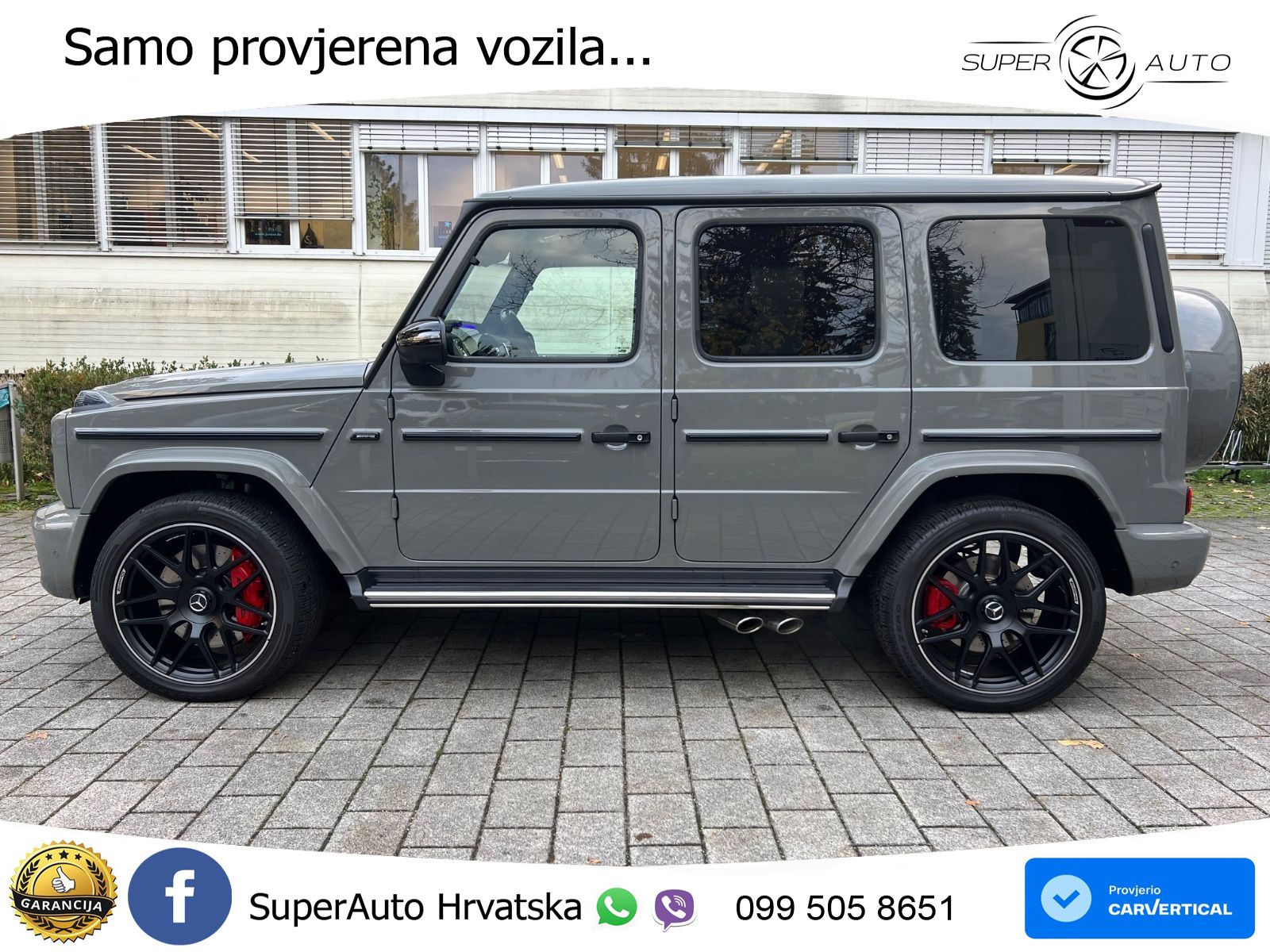 Mercedes AMG G 63 Long V8 (585 KS) 4MATIC 9G-TRONIC AMG SPEEDSHIFT TCT Manufaktur LED+GR SJED+ACC