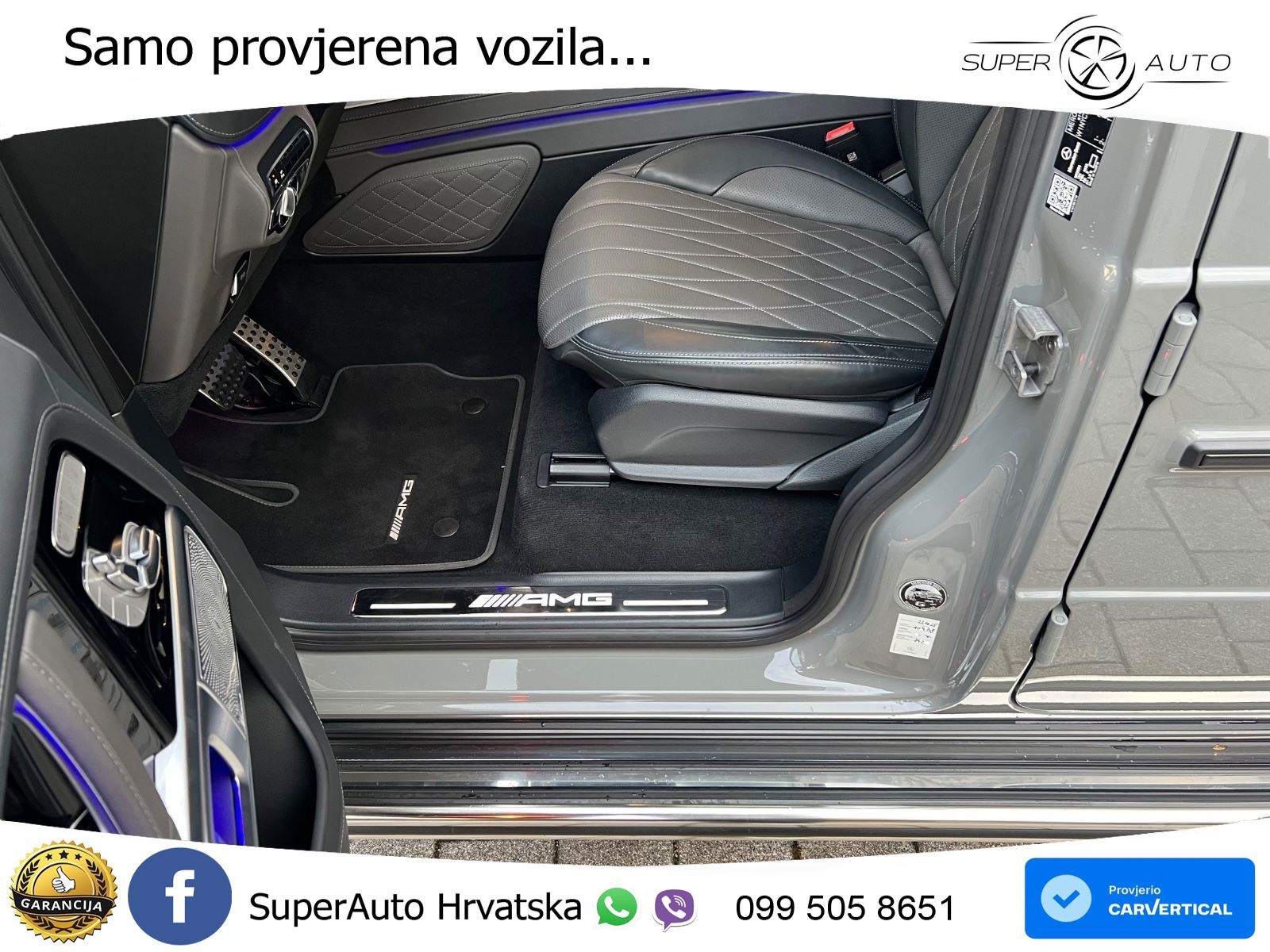 Mercedes AMG G 63 Long V8 (585 KS) 4MATIC 9G-TRONIC AMG SPEEDSHIFT TCT Manufaktur LED+GR SJED+ACC