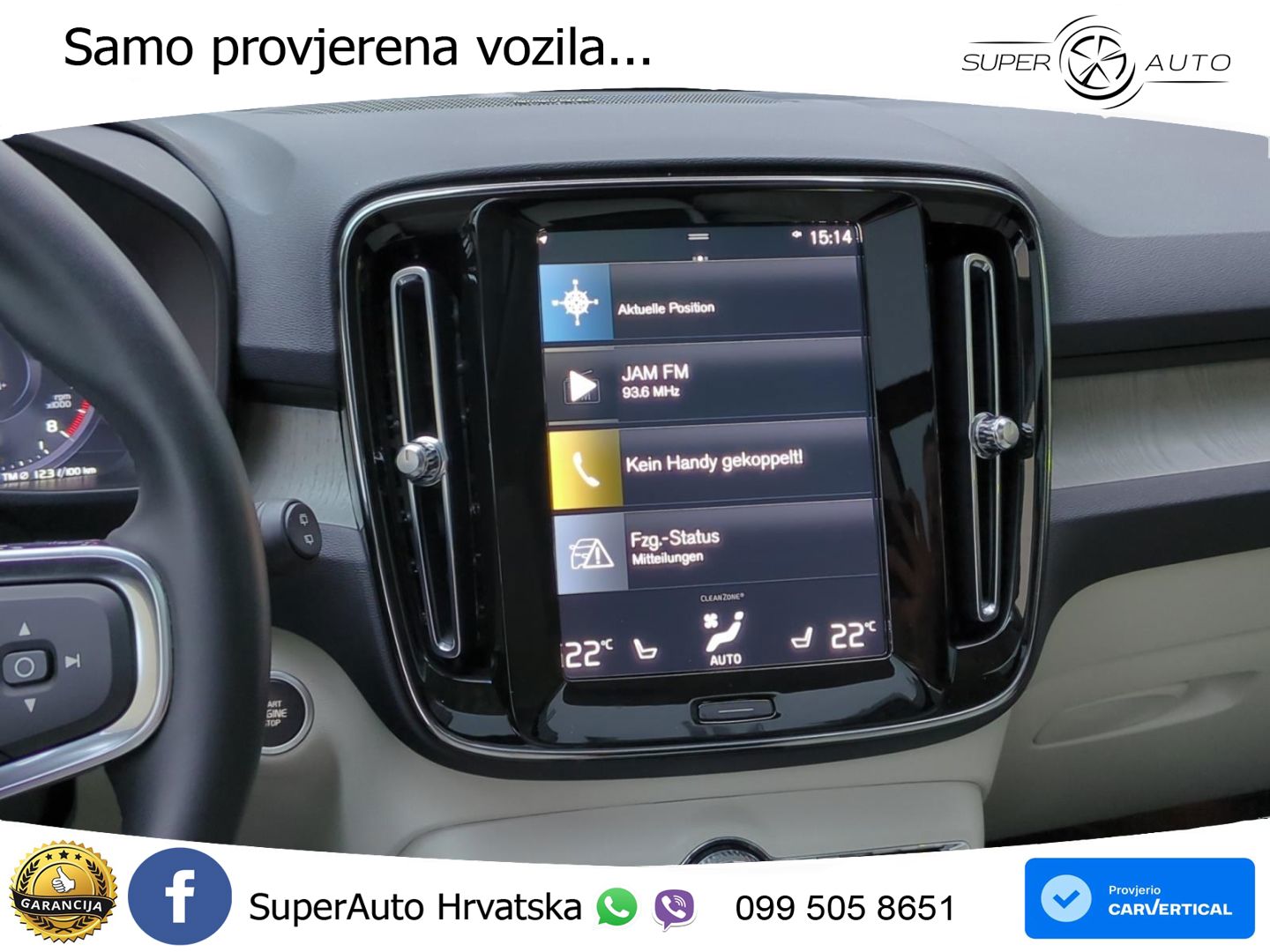 Volvo XC40 2.0 B4 197 KS Automatic ACC+GR SJED+360+PANO
