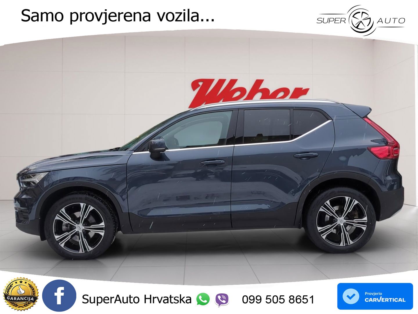 Volvo XC40 2.0 B4 197 KS Automatic ACC+GR SJED+360+PANO