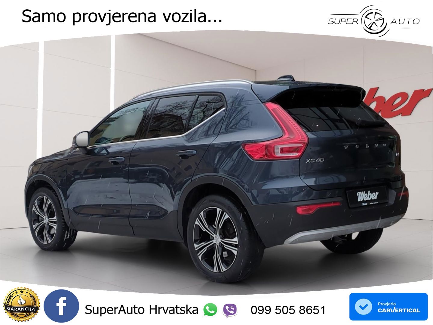 Volvo XC40 2.0 B4 197 KS Automatic ACC+GR SJED+360+PANO