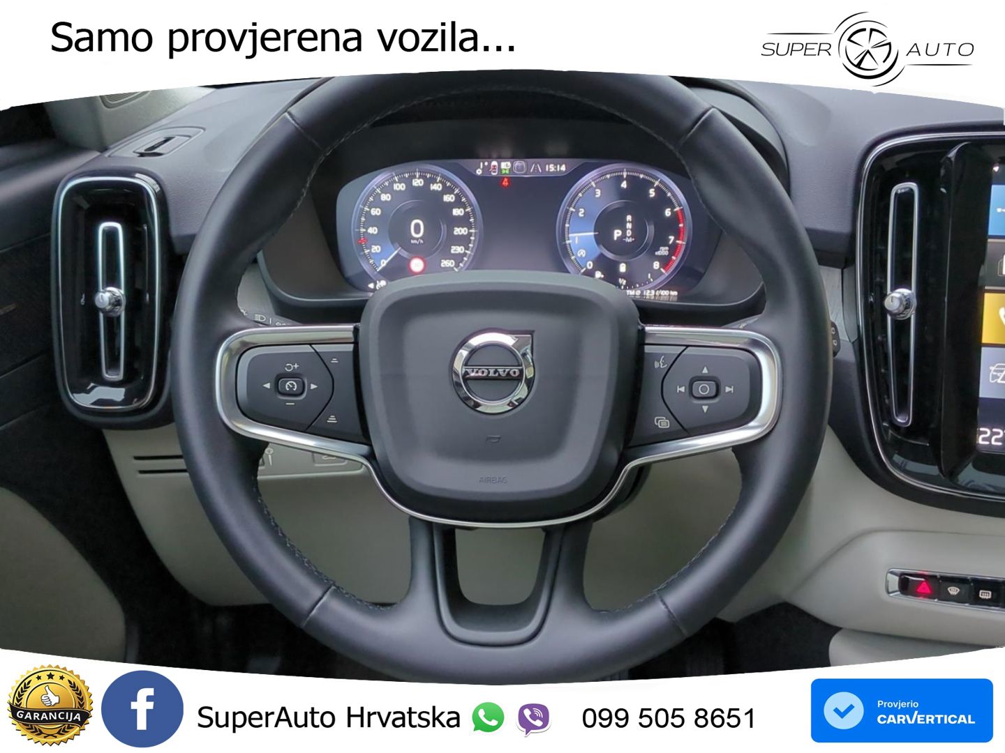 Volvo XC40 2.0 B4 197 KS Automatic ACC+GR SJED+360+PANO