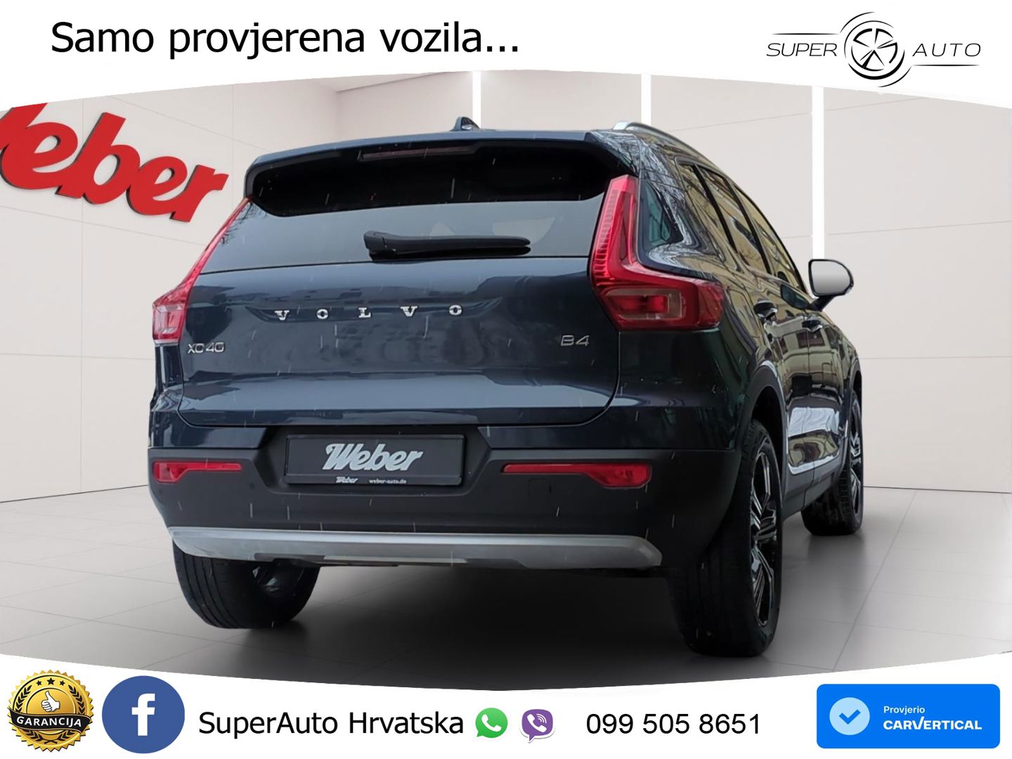 Volvo XC40 2.0 B4 197 KS Automatic ACC+GR SJED+360+PANO