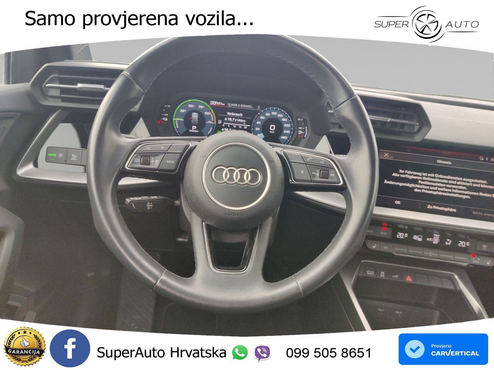 Audi A3 40 TFSIe (204 KS) S tronic advanced