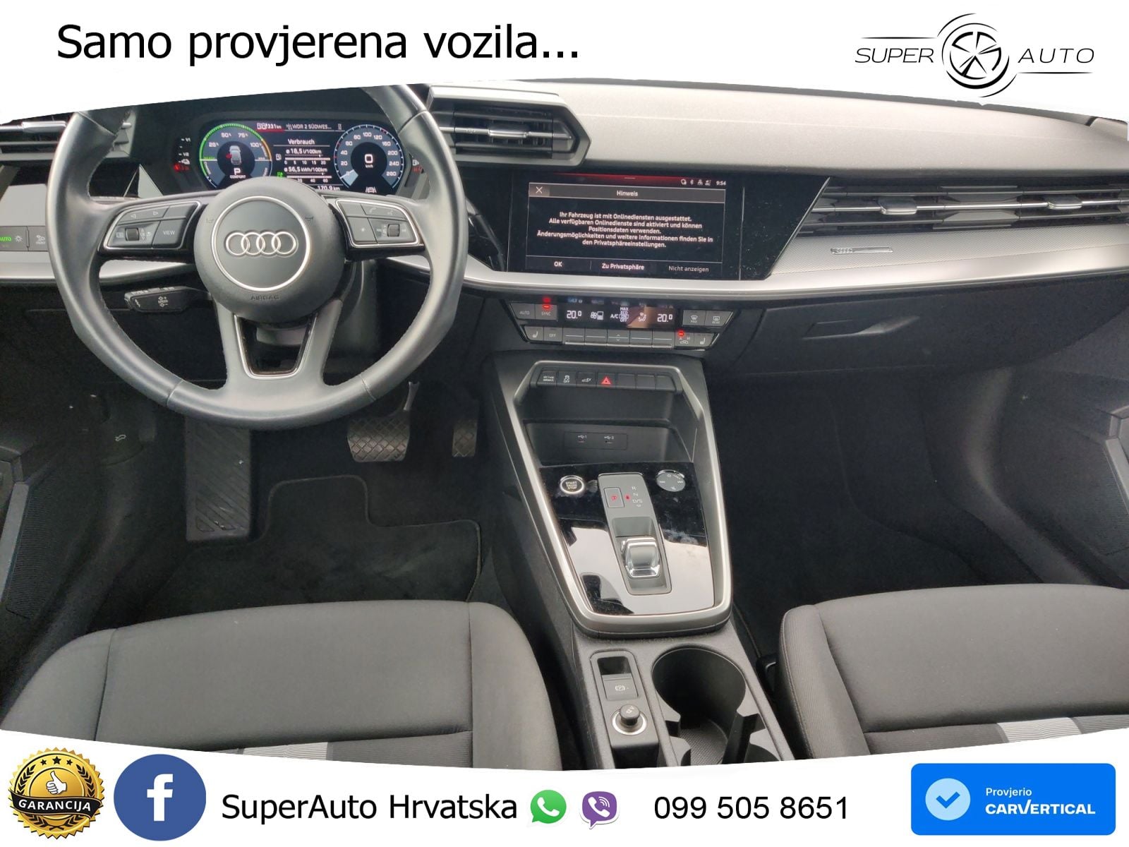 Audi A3 40 TFSIe (204 KS) S tronic advanced