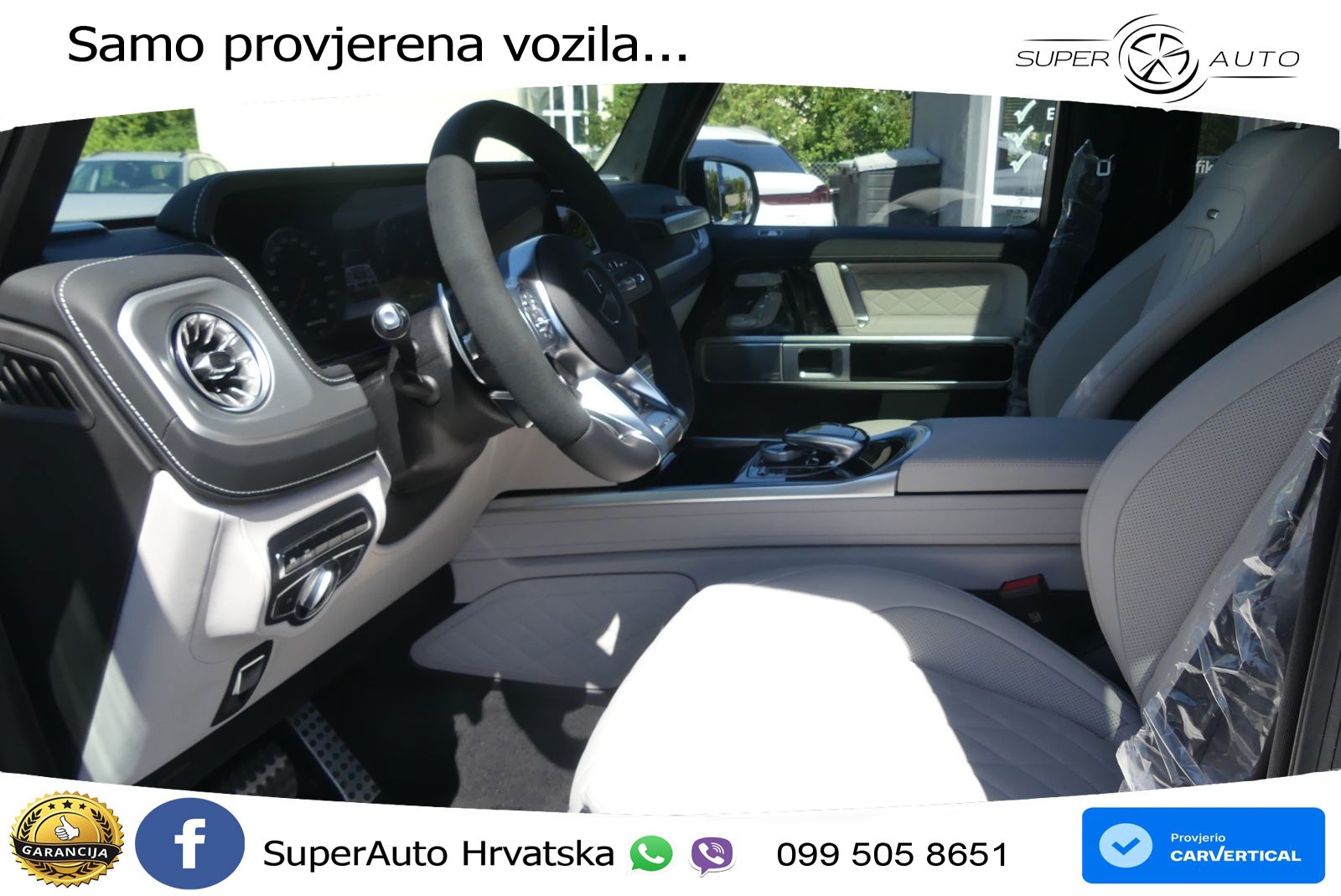 Mercedes AMG G 63 Long V8 (585 KS) 4MATIC 9G-TRONIC AMG SPEEDSHIFT PLUS LED+GR SJED+ACC