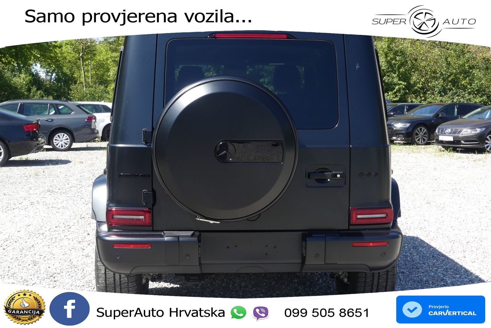 Mercedes AMG G 63 Long V8 (585 KS) 4MATIC 9G-TRONIC AMG SPEEDSHIFT PLUS LED+GR SJED+ACC