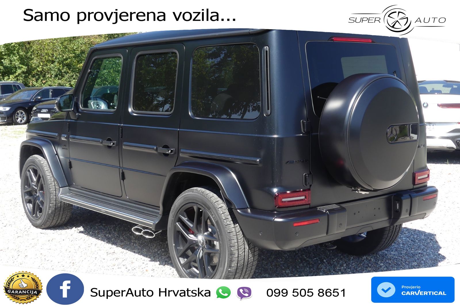 Mercedes AMG G 63 Long V8 (585 KS) 4MATIC 9G-TRONIC AMG SPEEDSHIFT PLUS LED+GR SJED+ACC