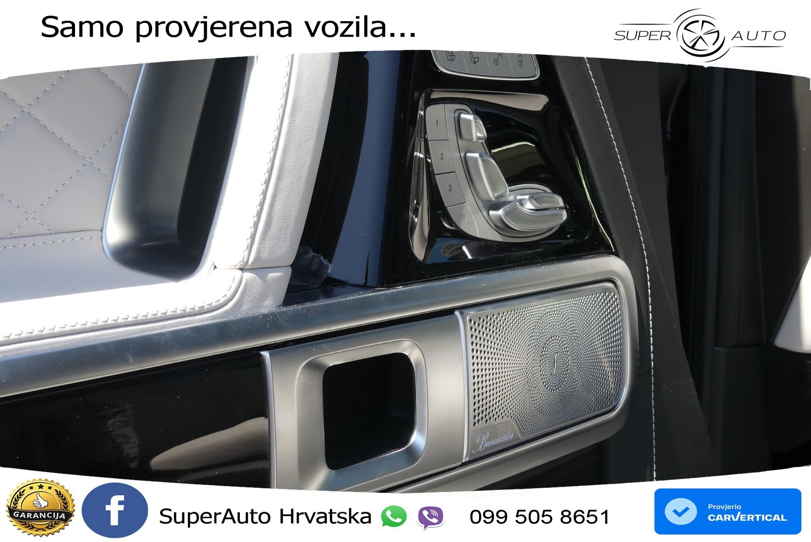 Mercedes AMG G 63 Long V8 (585 KS) 4MATIC 9G-TRONIC AMG SPEEDSHIFT PLUS LED+GR SJED+ACC