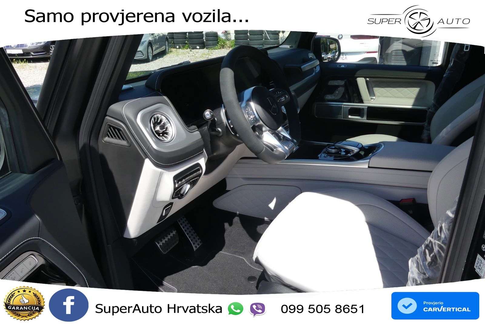 Mercedes AMG G 63 Long V8 (585 KS) 4MATIC 9G-TRONIC AMG SPEEDSHIFT PLUS LED+GR SJED+ACC