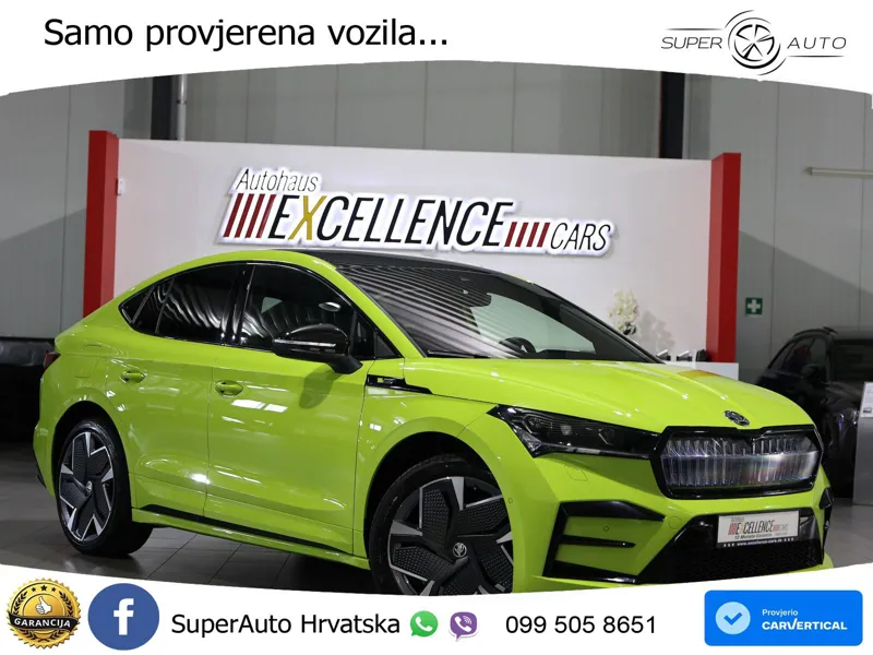 Škoda Enyaq Coupe iV RS 82 kWh (299 KS) AWD Lounge LED+GR SJED+ACC