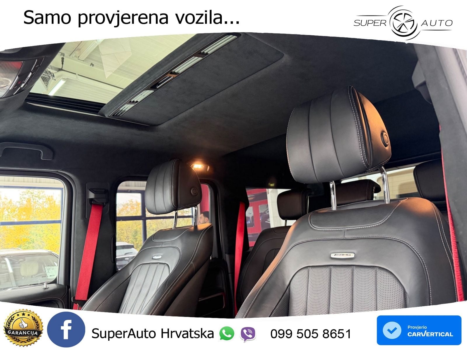 Mercedes AMG G 63 Long V8 (585 KS) 4MATIC 9G-TRONIC AMG SPEEDSHIFT TCT LED+GR SJED+ACC