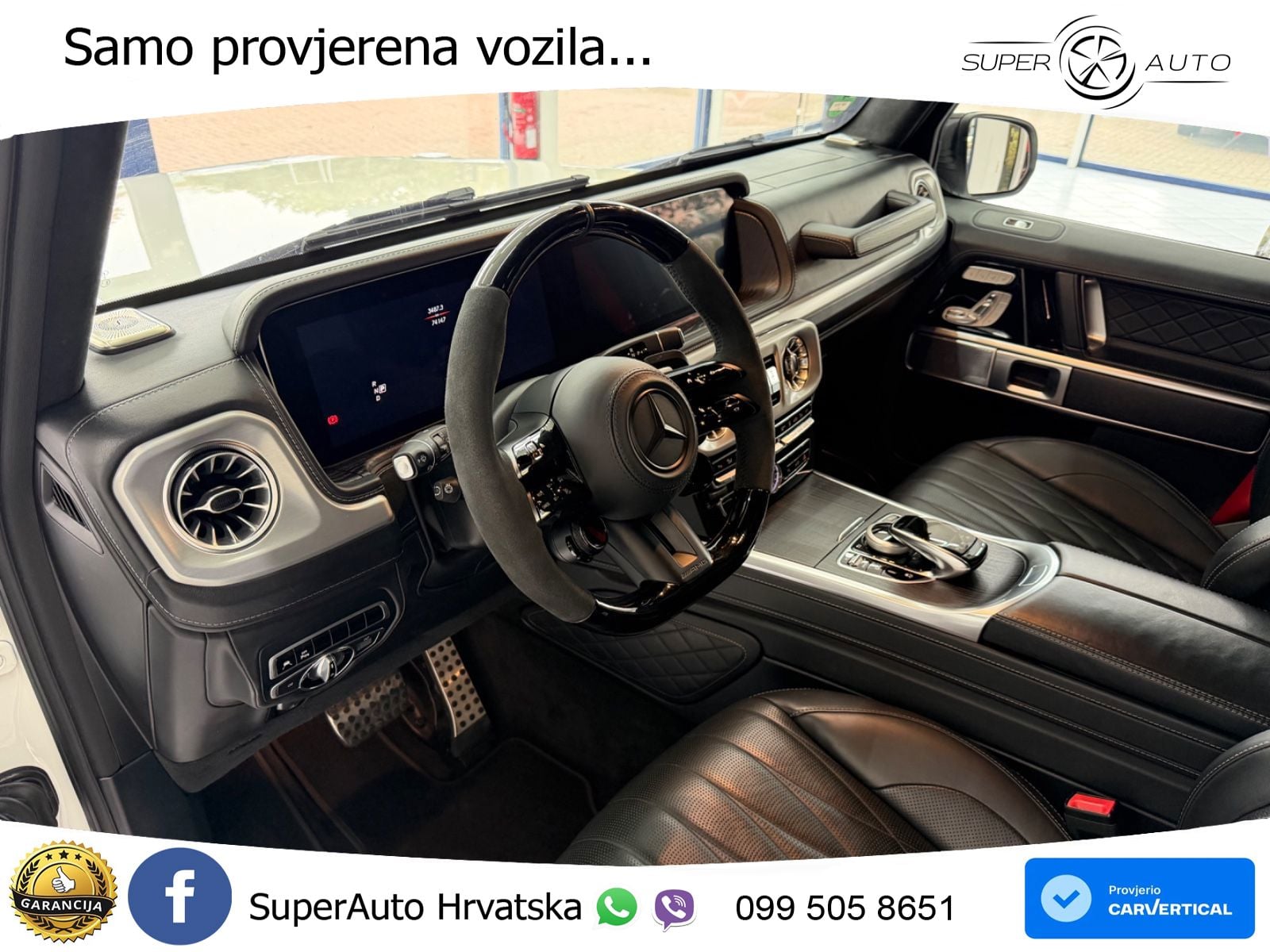 Mercedes AMG G 63 Long V8 (585 KS) 4MATIC 9G-TRONIC AMG SPEEDSHIFT TCT LED+GR SJED+ACC