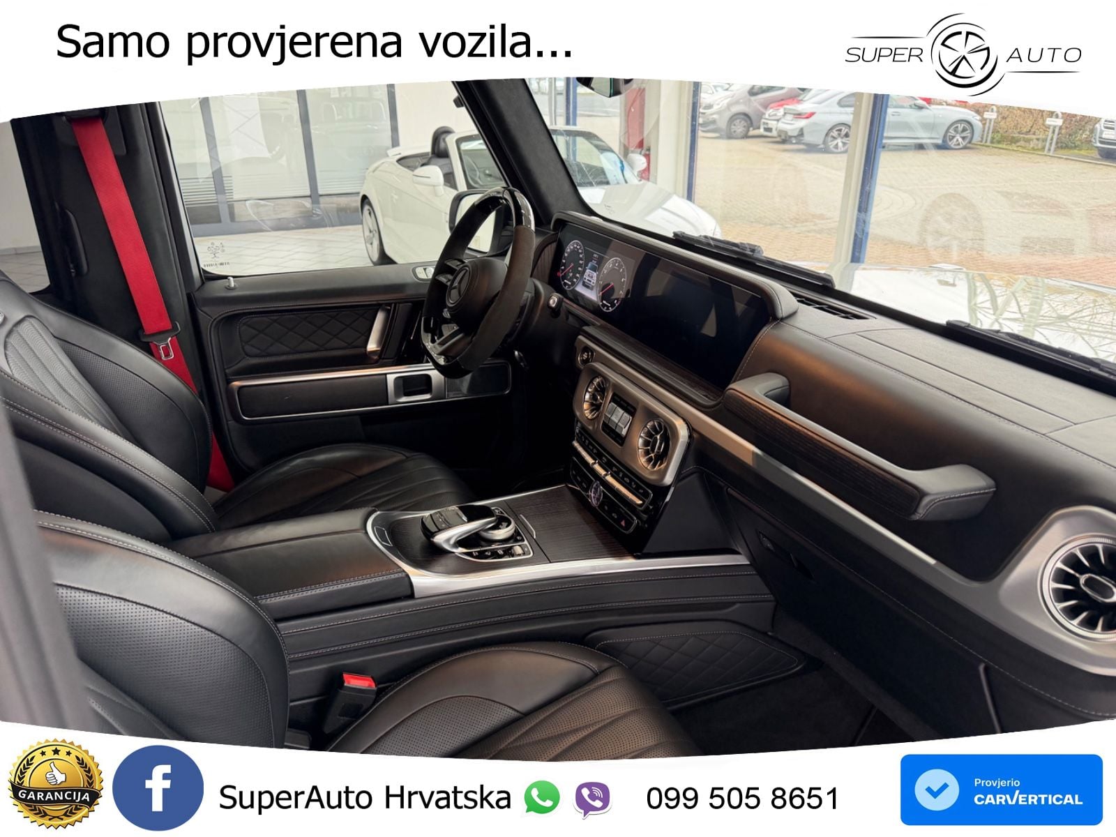 Mercedes AMG G 63 Long V8 (585 KS) 4MATIC 9G-TRONIC AMG SPEEDSHIFT TCT LED+GR SJED+ACC